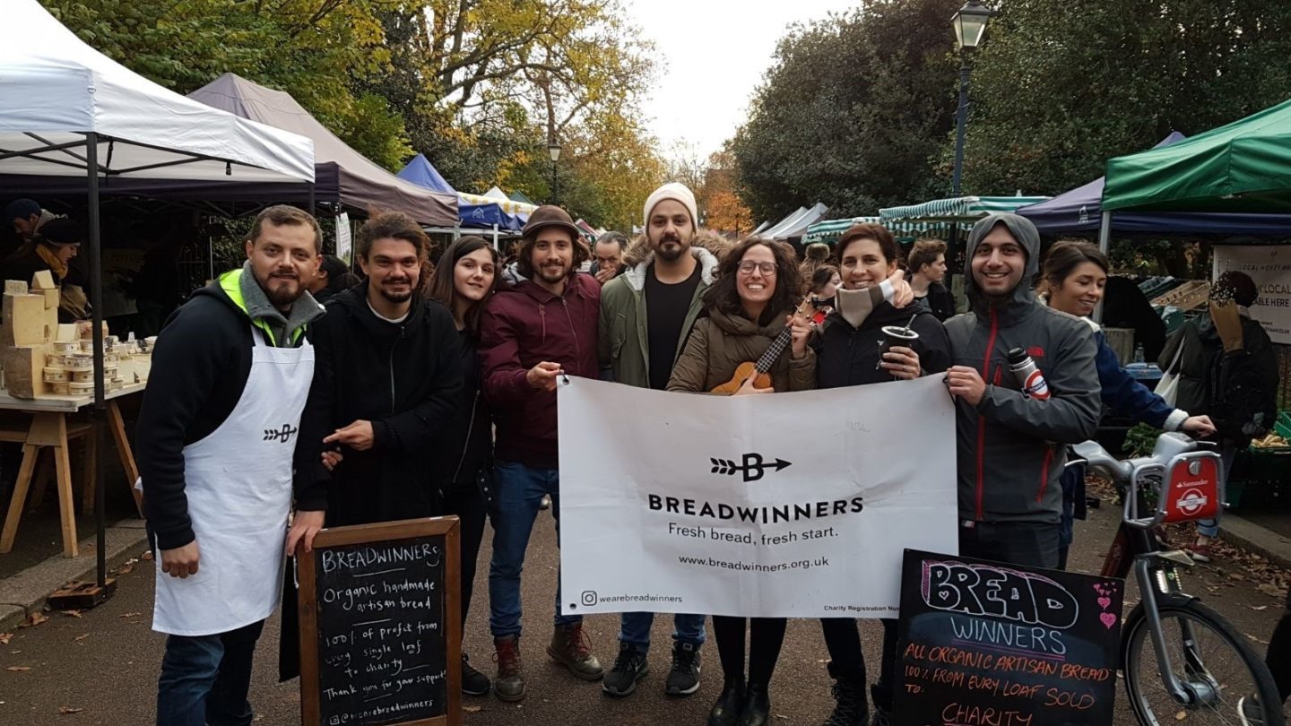 Participants of Breadwinners / Life-changing training for young refugees