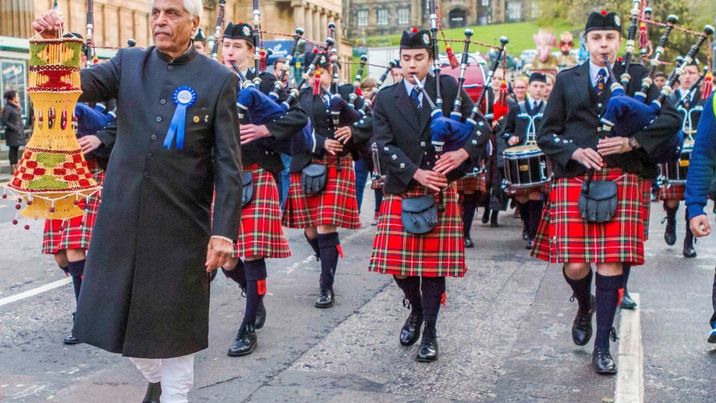 Participants of Edinburgh Diwali