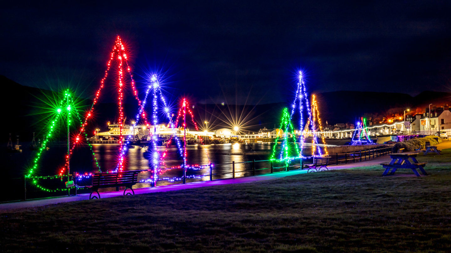 Participants of Light Up Ullapool