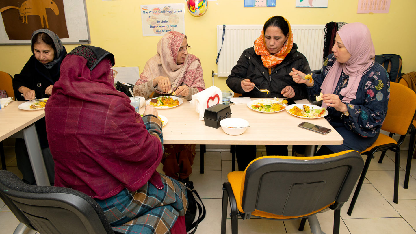 Participants of Wales World Cafe